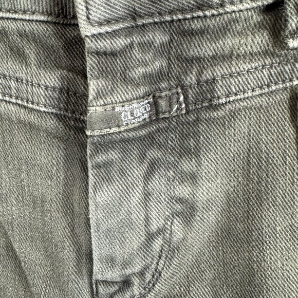 Closed Jeans pedal pusher denim jeans size 24 dark olive green wash - Picture 5 of 9